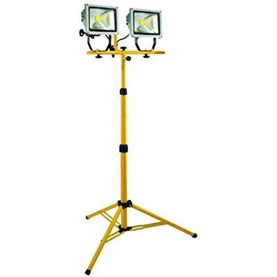 Mi-Led projektorstativ 2 spotlights, 15 W, gul Mi-Led projektorstativ 2 spotlights, 15 W, gul