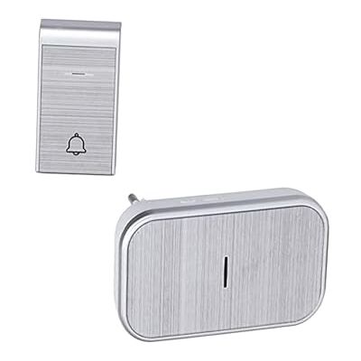 Glowster Silver DC trådlös dörrklocka: Elegant högteknologisk design ger klart ljud och bred täckning. Perfekt för moderna hem som vill ha stil och funktionalitet. Glowster Silver DC trådlös dörrklocka: Elegant högteknologisk design ger klart ljud och bred täckning. Perfekt för moderna hem som vill ha stil och funktionalitet.