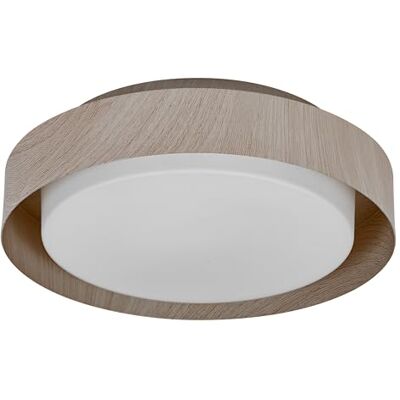 OSRAM ORBIS MADRID taklampa 290mm, träfärgad, E27 sockel, kan utrustas med en smart lampa, modern design, metallhölje, lämplig för inomhusbruk, rund, IP20 skyddsklass OSRAM ORBIS MADRID taklampa 290mm, träfärgad, E27 sockel, kan utrustas med en smart lampa, modern design, metallhölje, lämplig för inomhusbruk, rund, IP20 skyddsklass