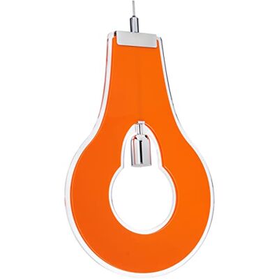 SELENE Enkel platt lampa 42 W, orange SELENE Enkel platt lampa 42 W, orange