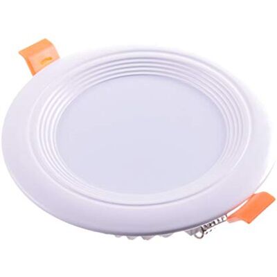 JANDEI Infälld rund led hav downlight 35 000 timmar, 490 lumen, 7 W, 3 000 K varmt ljus (gul) JANDEI Infälld rund led hav downlight 35 000 timmar, 490 lumen, 7 W, 3 000 K varmt ljus (gul)