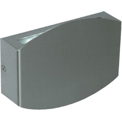 Spotlight Spot-Light vägglampa Hermetico 2, LED, 4 W, rostfritt stål, ljusfärg: kallvit SP-3341127 Spotlight Spot-Light vägglampa Hermetico 2, LED, 4 W, rostfritt stål, ljusfärg: kallvit SP-3341127