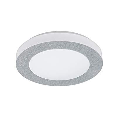 EGLO taklampa, metall, integrerad, vit EGLO taklampa, metall, integrerad, vit