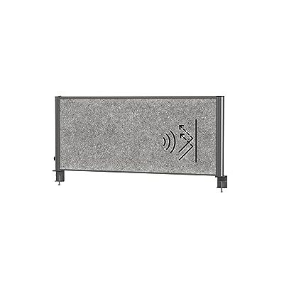 Maul connect Uplight akustisk bordsskiva, med LED-ljusremsa, 120 x 50 cm, rumsavdelare för kontor och skrivbord, rumsavdelare med lampa och klämbas Maul connect Uplight akustisk bordsskiva, med LED-ljusremsa, 120 x 50 cm, rumsavdelare för kontor och skrivbord, rumsavdelare med lampa och klämbas