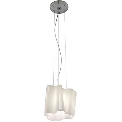 Artemide lampa 77 W, siden/grå Artemide lampa 77 W, siden/grå