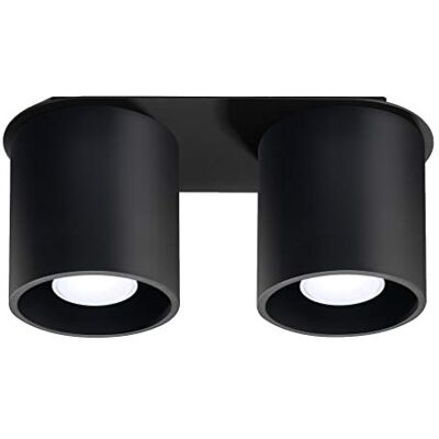 MiaLux Sollux Lighting vägglampa, rostfritt stål, svart MiaLux Sollux Lighting vägglampa, rostfritt stål, svart