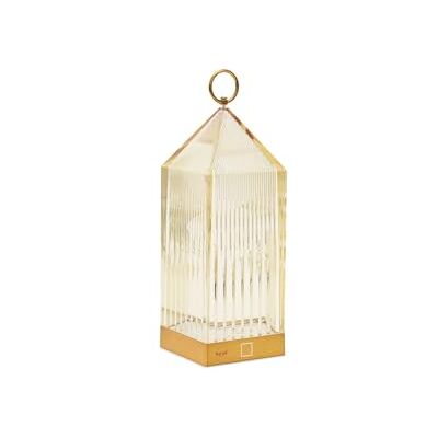 Kartell Lantern, bord, bärnsten, med dimmer Kartell Lantern, bord, bärnsten, med dimmer