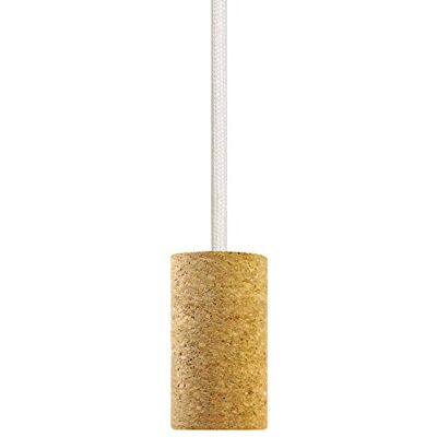 NUD Collection Pendellampa Cork Sand 3M Textilkabel White Whipped Cream (E27, 220V 240V, Max. 40W) NUD Collection Pendellampa Cork Sand 3M Textilkabel White Whipped Cream (E27, 220V 240V, Max. 40W)