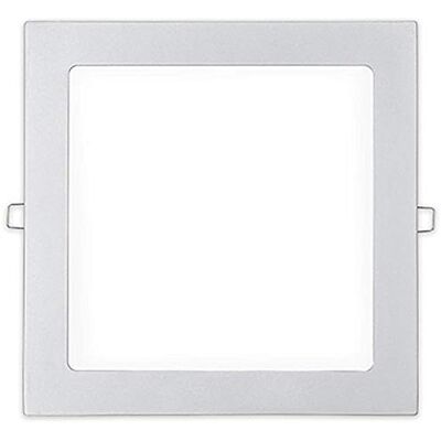 EDM EDP Downlight LED fyrkantig 20 W 1 500 lm krom ram 6 400 K, 22,5 cm EDM EDP Downlight LED fyrkantig 20 W 1 500 lm krom ram 6 400 K, 22,5 cm