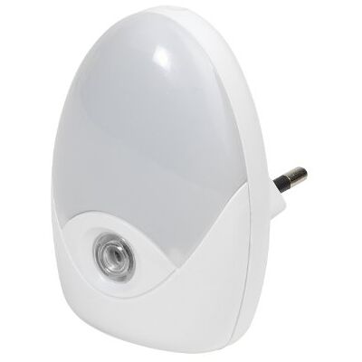 Vivanco Vit LED-nattlampa med mörkersensor, 3 lysdioder Vivanco Vit LED-nattlampa med mörkersensor, 3 lysdioder