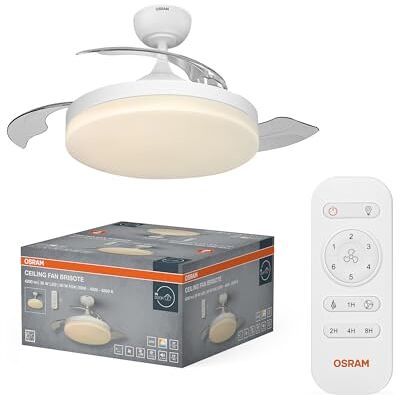 OSRAM Takfläkt Brisote 1060 mm 66 W CCT OSRAM Takfläkt Brisote 1060 mm 66 W CCT