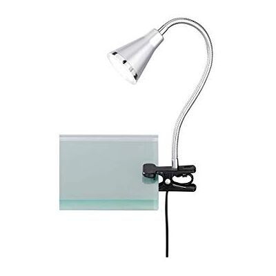 RL LIVE YOUR LIGHT Reality Leuchten LED-klämlampa Arras R22711187, inkl. 5 watt LED, skärm plast titanfärgad RL LIVE YOUR LIGHT Reality Leuchten LED-klämlampa Arras R22711187, inkl. 5 watt LED, skärm plast titanfärgad