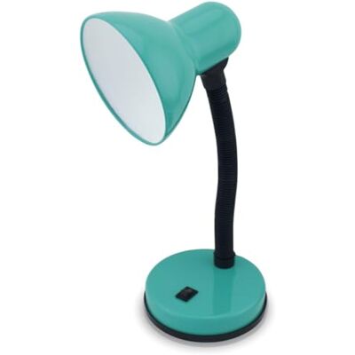 WatioWave Grön skrivbordsflexo E27 20 W, dimbar belysning, perfekt för studier och kontor. WatioWave Grön skrivbordsflexo E27 20 W, dimbar belysning, perfekt för studier och kontor.