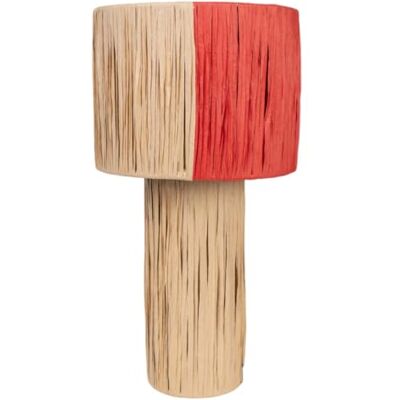 Romimex Bord brun svart rep 23 x 42 x 23 cm Romimex Bord brun svart rep 23 x 42 x 23 cm