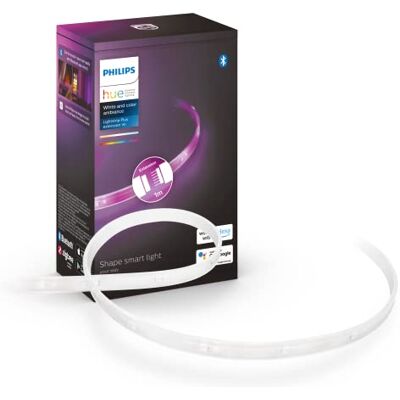 Philips Lightstrip Plus V4, 1m utökning, Smart LED-ljusslinga för dynamisk belysning i kök, TV, gaming, PC belysning för smart hem, dimbar & röststyrd via Alexa/Google/Siri, Bluetooth/Zigbee Philips Lightstrip Plus V4, 1m utökning, Smart LED-ljusslinga för dynamisk belysning i kök, TV, gaming, PC belysning för smart hem, dimbar & röststyrd via Alexa/Google/Siri, Bluetooth/Zigbee