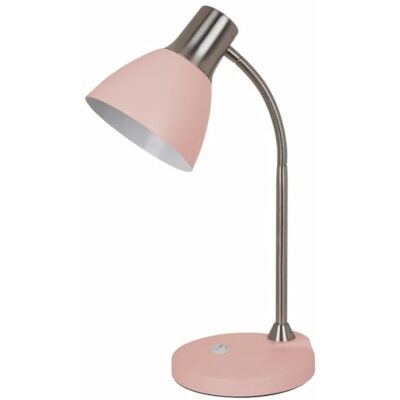 WatioWave Flexo rosa skrivbord, 1xE27, modern design, LED-belysning, perfekt för skrivbord och arbetsmiljöer. WatioWave Flexo rosa skrivbord, 1xE27, modern design, LED-belysning, perfekt för skrivbord och arbetsmiljöer.