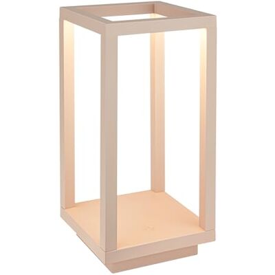 BRILONER IP44 trådlös LED-bord med touchkontroll, dimbar, CCT, utbytbart batteri, uppladdningsbart, trådlöst sänglampa, 10 x 10 x 22 cm, beige BRILONER IP44 trådlös LED-bord med touchkontroll, dimbar, CCT, utbytbart batteri, uppladdningsbart, trådlöst sänglampa, 10 x 10 x 22 cm, beige