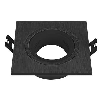 Brightium GU10 svart fyrkantig svängarm, anpassningsbar, svängbart ljus, perfekt för rumsbelysning och dekorativ accent. Brightium GU10 svart fyrkantig svängarm, anpassningsbar, svängbart ljus, perfekt för rumsbelysning och dekorativ accent.
