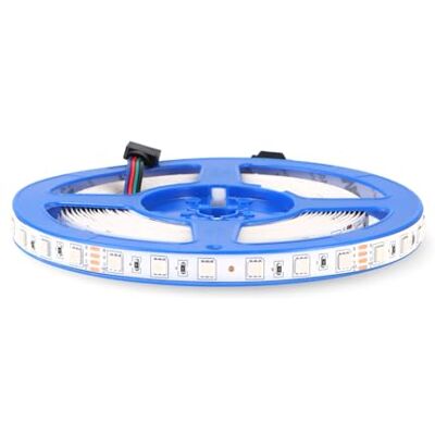 Levitantes LED-remsa 24 V DC SMD5050 IP20, 60 lysdioder/m, 5 meter, RGB, vit PCB, 10 x 5000 mm, perfekt för ljusdekoration.* Levitantes LED-remsa 24 V DC SMD5050 IP20, 60 lysdioder/m, 5 meter, RGB, vit PCB, 10 x 5000 mm, perfekt för ljusdekoration.*