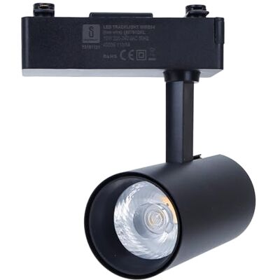 Blendend 10 W LED-skenlampa, två trådar, svart, perfekt för kommersiella och bostadsbelysning. Blendend 10 W LED-skenlampa, två trådar, svart, perfekt för kommersiella och bostadsbelysning.