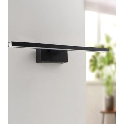M Ledme LED-vägglampa för badrumsspegel Plex 12 W, 60 cm, neutral vit 4 000 K, vattentät IP44, kan fästas på speglar, möbler eller väggar, 600 x 51 x 128 mm (H) M Ledme LED-vägglampa för badrumsspegel Plex 12 W, 60 cm, neutral vit 4 000 K, vattentät IP44, kan fästas på speglar, möbler eller väggar, 600 x 51 x 128 mm (H)