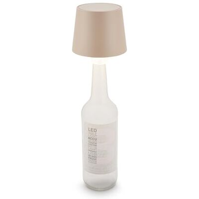 BRILONER Trådlös bord med beröring, dimbar, varmt vitt ljus, påfyllningsbar flasklampa, uppladdningsbar sänglampa, utomhusbord, 10,5 x 11,5 cm, beige BRILONER Trådlös bord med beröring, dimbar, varmt vitt ljus, påfyllningsbar flasklampa, uppladdningsbar sänglampa, utomhusbord, 10,5 x 11,5 cm, beige