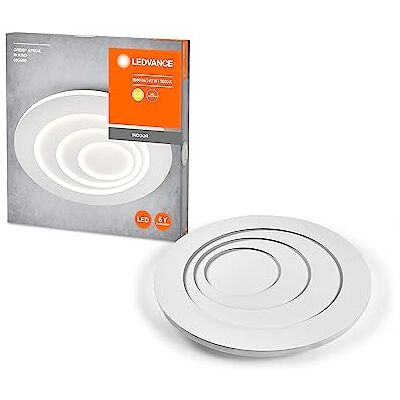 LEDVANCE SPIRAL ROUND CL LED taklampa, vit, 63W, 5500lm, 685mm diameter, mycket homogen ljusfördelning, indirekt ljus, integrerad LED modul, lång livslängd, 3000K LEDVANCE SPIRAL ROUND CL LED taklampa, vit, 63W, 5500lm, 685mm diameter, mycket homogen ljusfördelning, indirekt ljus, integrerad LED modul, lång livslängd, 3000K