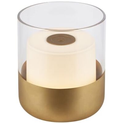 Briloner LED Batteridriven Bordslampa - IP44 Dimmable Guld Briloner LED Batteridriven Bordslampa - IP44 Dimmable Guld