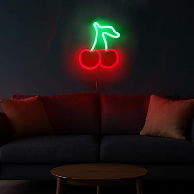 KASANOVA Cherry Neon LED-vägglampa KASANOVA Cherry Neon LED-vägglampa