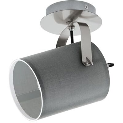 EGLO 98138 VILLABATE LED grå satin nickel vägglampa EGLO 98138 VILLABATE LED grå satin nickel vägglampa