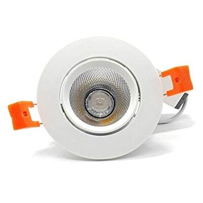 F-Bright Led Downlight LED, infällbar, cirkulär 8 W, 3 000 K, energieffektivitetsklass A+, 8 W, vit F-Bright Led Downlight LED, infällbar, cirkulär 8 W, 3 000 K, energieffektivitetsklass A+, 8 W, vit
