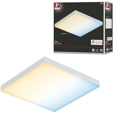Paulmann 79824 LED Panel Velora vinkel inkl. 1x8,5 Watt dimbar taklampa vit matt ljuspanel metall taklampa 2700 K Paulmann 79824 LED Panel Velora vinkel inkl. 1x8,5 Watt dimbar taklampa vit matt ljuspanel metall taklampa 2700 K