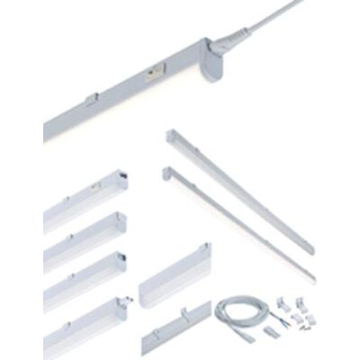 Knightsbridge 230 V 9 W LED länkbar rand 4000 K (538 mm), 9 W, vit Knightsbridge 230 V 9 W LED länkbar rand 4000 K (538 mm), 9 W, vit