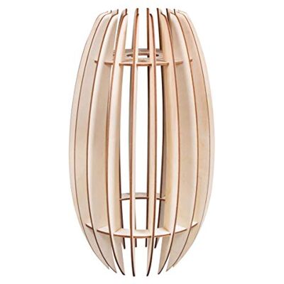 Rayher Hantverksset, lamelllampa i trä, Helsingfors, skandinavisk design, av naturträ, FSC Mix Credit, 20 x 20 x 35 cm, 22 delar, låda 1 set, lampskärm för golvlampa eller hänglampa, 62901505 Rayher Hantverksset, lamelllampa i trä, Helsingfors, skandinavisk design, av naturträ, FSC Mix Credit, 20 x 20 x 35 cm, 22 delar, låda 1 set, lampskärm för golvlampa eller hänglampa, 62901505