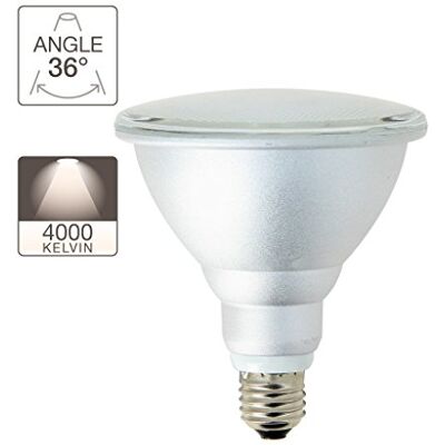 Xanlite ALPAR38 Par38 1200LM Ip44 E27 4000K plast + aluminium 15 W grå Xanlite ALPAR38 Par38 1200LM Ip44 E27 4000K plast + aluminium 15 W grå