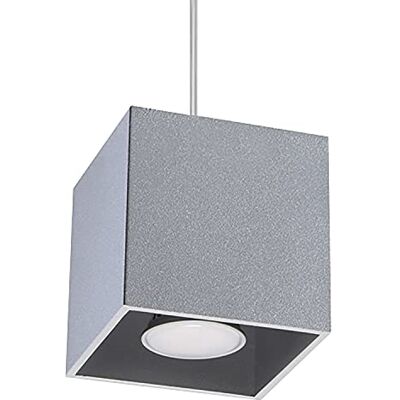 MiaLux Lampa Wisząca KEIRA 1 Szary MiaLux Lampa Wisząca KEIRA 1 Szary