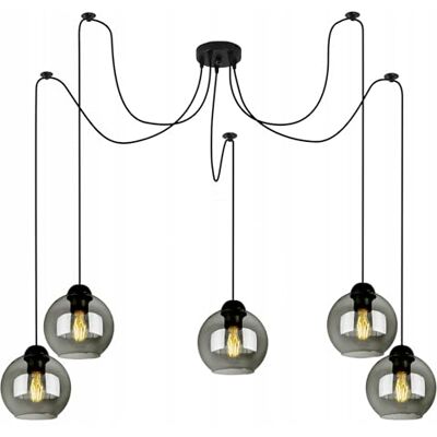 FKL DESIGN Home Deco Taklampa pendellampa pendellampa pendellampa svartgrå vit lampa 830-EP3 (DP5) FKL DESIGN Home Deco Taklampa pendellampa pendellampa pendellampa svartgrå vit lampa 830-EP3 (DP5)