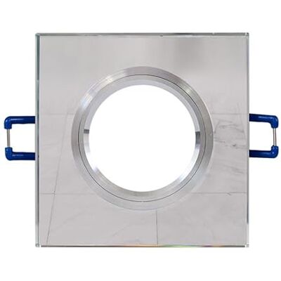 PRENDELUZ Downlight led fyrkantig spegelglas, fast klar finish, uttag GU10 PRENDELUZ Downlight led fyrkantig spegelglas, fast klar finish, uttag GU10