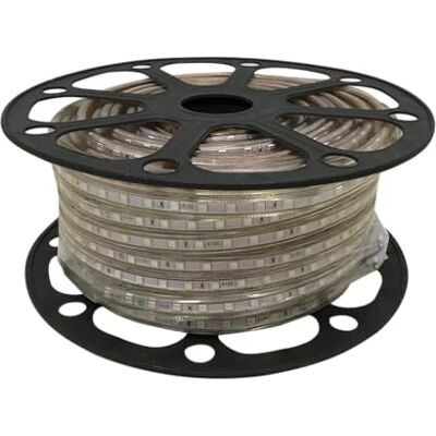 VoltShine Grön högspänning LED-remsa, 50 m, 10 mm dekorativ belysning, skyltning och designprojekt. VoltShine Grön högspänning LED-remsa, 50 m, 10 mm dekorativ belysning, skyltning och designprojekt.