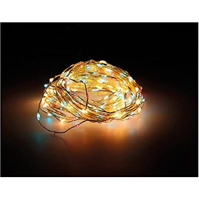 Zarivy 14 m flerfärgad extra tät mikro-LED-girlang med 567 lysdioder i en elegant silvertråd, perfekt för att lysa upp och ge en festlig touch till alla utrymmen. Zarivy 14 m flerfärgad extra tät mikro-LED-girlang med 567 lysdioder i en elegant silvertråd, perfekt för att lysa upp och ge en festlig touch till alla utrymmen.