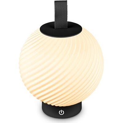 BRILONER Uppladdningsbar LED-bord IP44 med beröringskontroll, dimbart, varmt vitt ljus, USB-C-laddning, nattlampa, sänglampor, batterilampa, 18 x 25 cm, svart BRILONER Uppladdningsbar LED-bord IP44 med beröringskontroll, dimbart, varmt vitt ljus, USB-C-laddning, nattlampa, sänglampor, batterilampa, 18 x 25 cm, svart