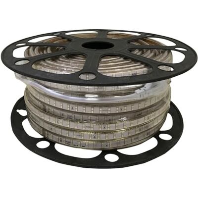 Glowster 50 m, 10 mm röd högspänning LED-remsa för dekorativ belysning och skyltar inomhus och utomhus. Glowster 50 m, 10 mm röd högspänning LED-remsa för dekorativ belysning och skyltar inomhus och utomhus.