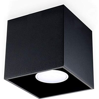 MiaLux Sollux Lighting taklampa inomhus rektangulär 2 x GU10 till max. 40 W 230 V IP20 vardagsrum sovrum trapphus hall energiklass A++ Keira taklampa, rostfritt stål, vit MiaLux Sollux Lighting taklampa inomhus rektangulär 2 x GU10 till max. 40 W 230 V IP20 vardagsrum sovrum trapphus hall energiklass A++ Keira taklampa, rostfritt stål, vit