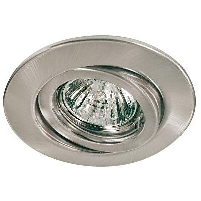 Paulmann 98968 Infälld belysning Quality svängbar rund 110mm 20° GU5.3 max. 50W 12V dimbar borstad järn Paulmann 98968 Infälld belysning Quality svängbar rund 110mm 20° GU5.3 max. 50W 12V dimbar borstad järn