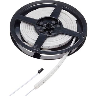 Domus Line Flexyled SEH4 LED-remsa med silikonbeläggning mjölkaktigt, LED-band utan ljuspunkter, separerbar och flexibel LED-list i 4000 K neutral vit 12 V, 2500 mm Domus Line Flexyled SEH4 LED-remsa med silikonbeläggning mjölkaktigt, LED-band utan ljuspunkter, separerbar och flexibel LED-list i 4000 K neutral vit 12 V, 2500 mm