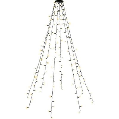 goobay 60385 LED trädrock med ring/julgran ring/timer- och minnesfunktion/1,40–1,80 m träd, olivgrön goobay 60385 LED trädrock med ring/julgran ring/timer- och minnesfunktion/1,40–1,80 m träd, olivgrön