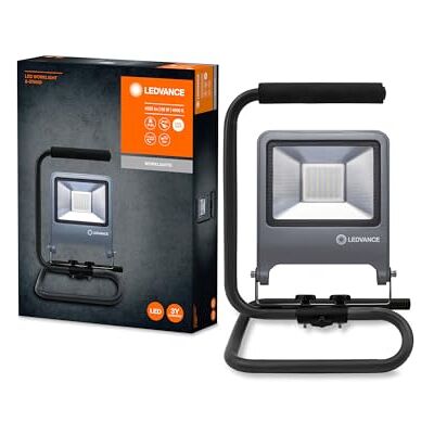 LEDVANCE LED-arbetslampa, utomhuslampa, kall vit, S-stativ, LED arbetslampa LEDVANCE LED-arbetslampa, utomhuslampa, kall vit, S-stativ, LED arbetslampa