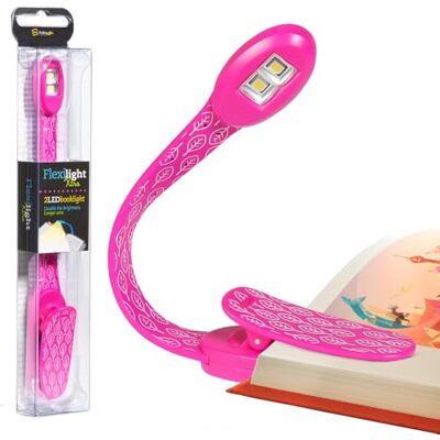 Gifts for Readers & Writers Barn och vuxna Flexilight Xtra LED-bokljus, Rosa blad Gifts for Readers & Writers Barn och vuxna Flexilight Xtra LED-bokljus, Rosa blad