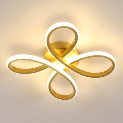 Comely LED Ceiling Light, 30W 3375LM Modern LED Ceiling Light, Ceiling Lighting for Living Room, Bedroom, Dining Room, Warm Light, 3000K, 30cm, Gold Comely LED Ceiling Light, 30W 3375LM Modern LED Ceiling Light, Ceiling Lighting for Living Room, Bedroom, Dining Room, Warm Light, 3000K, 30cm, Gold