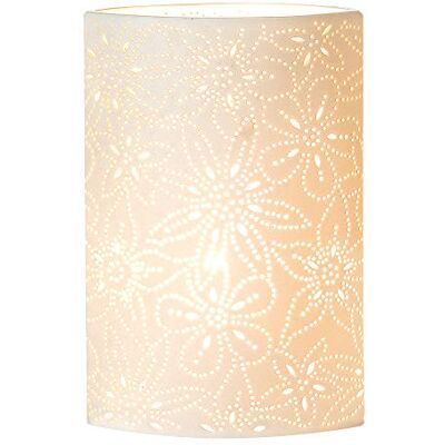 GILDE Bord blomma – designlampa av fint porslin vit H 35 cm GILDE Bord blomma – designlampa av fint porslin vit H 35 cm